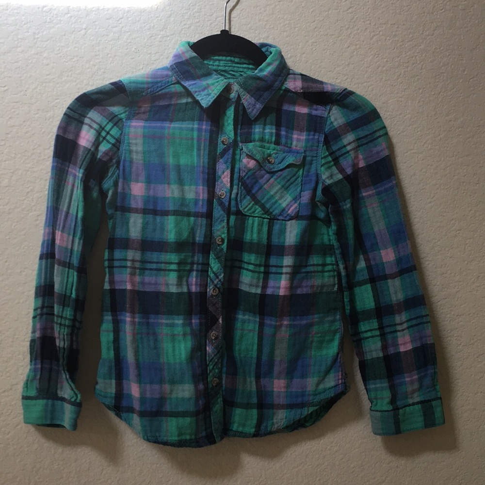 girls Mudd flannel 💙
